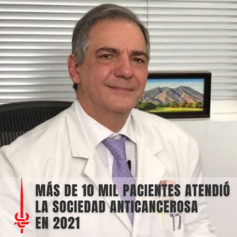 Lee más sobre el artículo Sociedad Anticancerosa ha atendido más de 10.000 pacientes en 2021