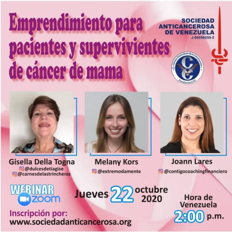 Lee más sobre el artículo Emprendimiento para pacientes y supervivientes de cáncer de mama
