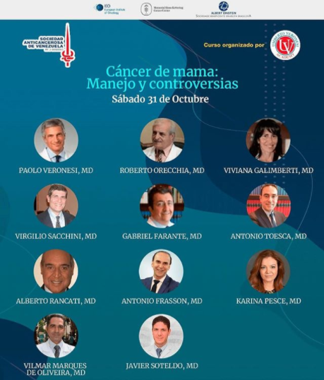 Lee más sobre el artículo Curso internacional de Mastología este sábado 31 por Zoom