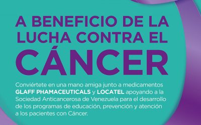 Locatel y Global Care Pharma crean alianza para apoyar programas de la Sociedad Anticancerosa de Venezuela